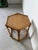 Vintage Bamboo & Rattan Hexagon Side Table For Sale - Image 10 of 13