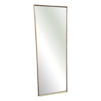 Large Antique French Gilt Bistro Mirror, 19th Century For Sale