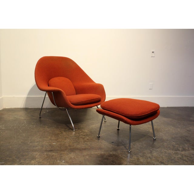 Vintage Knoll Eero Saarinen Womb Chair And Ottoman Set Circa 1960 S Chairish