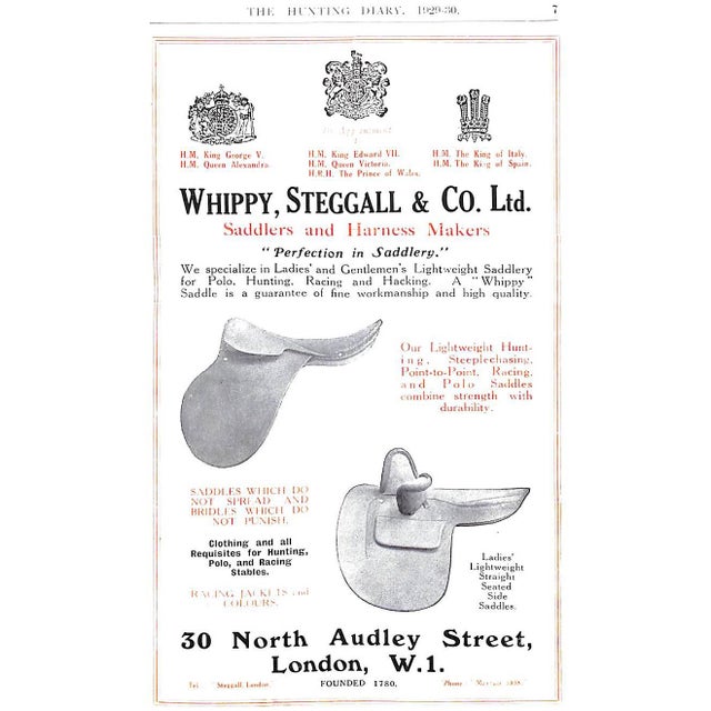 "The Hunting Diary and Guide 1929-30: A Guide and Handbook for Followers of Hounds" For Sale - Image 10 of 16