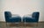 2000 - 2009 2000’s Art Deco Style Williams Sonoma Mohair Lounge Chairs - A Pair For Sale - Image 5 of 12