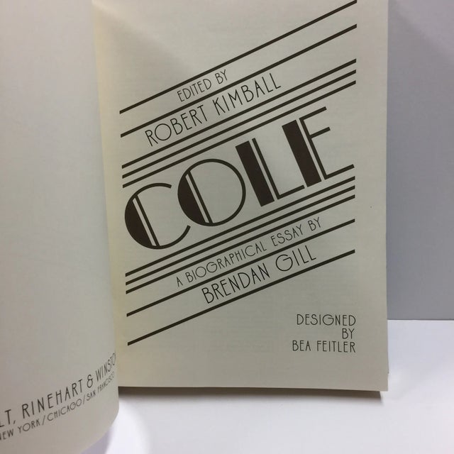 American Cole Porter by Brendan Gill 1971 For Sale - Image 3 of 13