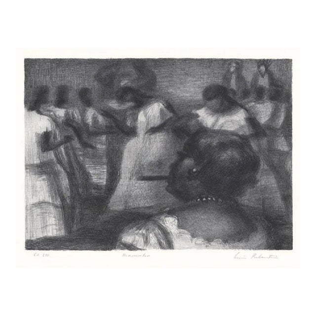 1963 Lewis Rubenstein Macumba Lithograph For Sale