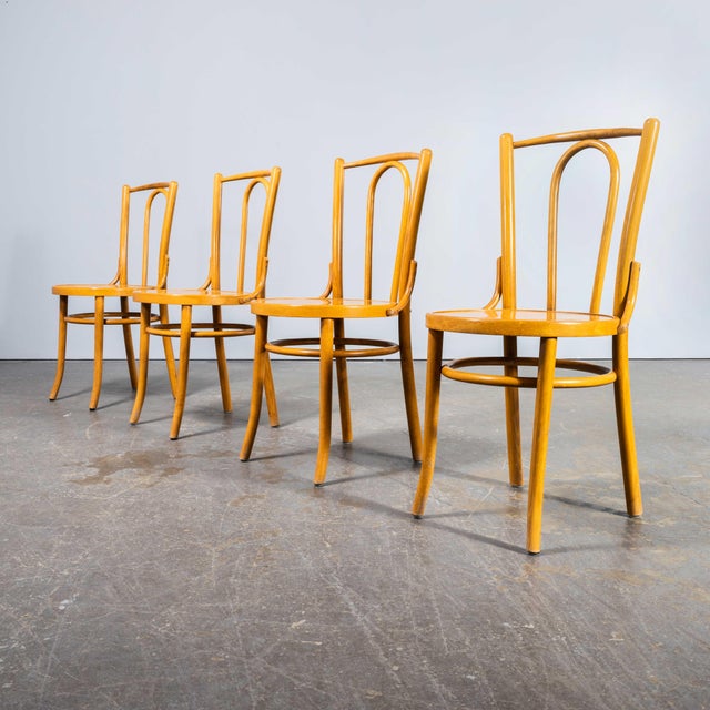 Vintage Bentwood Dining Chairs, 1970s, Set of 6 For Sale - Image 10 of 11