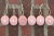Nautical Sea Urchin Christmas Ornaments in Pink - Set of 6 For Sale - Image 3 of 5