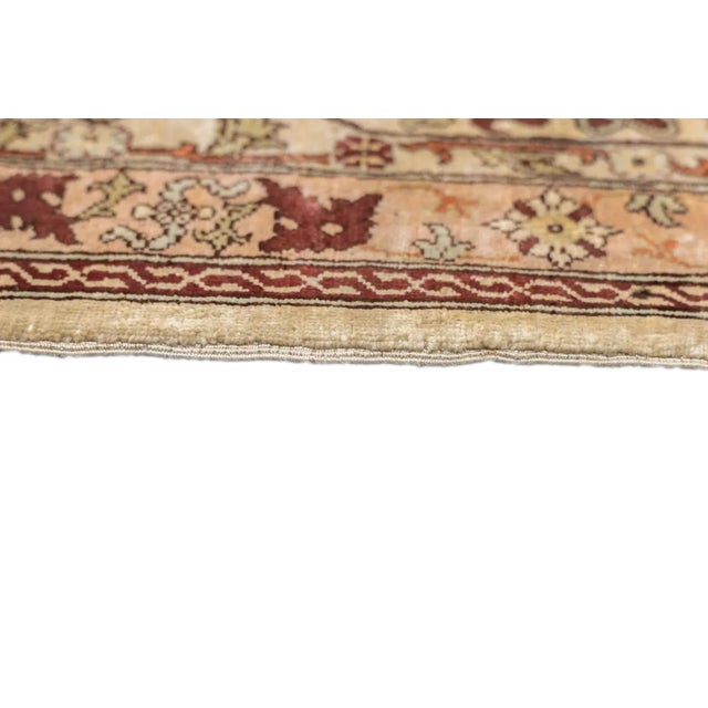 Textile Antique Hereke Rug 2'8'' x 3'8'' For Sale - Image 7 of 12