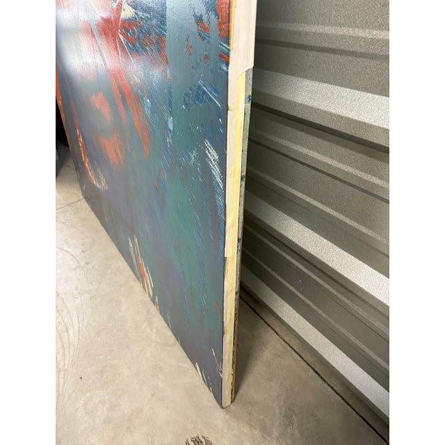 1990s Original Monumental Pop Art Portrait - “Red Picasso” For Sale - Image 4 of 7