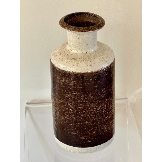 Soholm Stentoj 1960s Soholm Stentoj Danish Ceramic Vase For Sale - Image 4 of 12