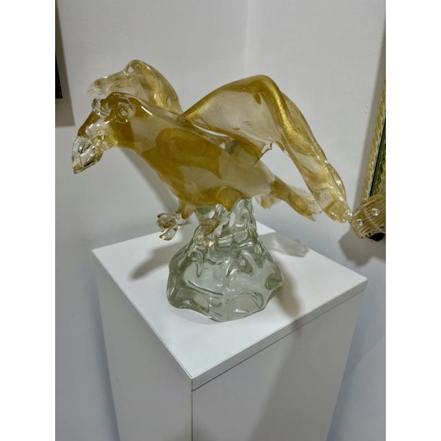 Golden Eagle From Murano, Italy For Sale In Naples, FL - Image 6 of 7