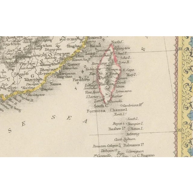 Tallis Map of China by J. Rapkin, 1851 For Sale - Image 9 of 13