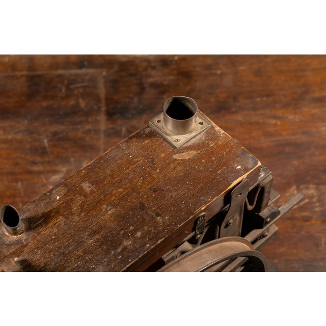 Early 20th Century Orchestrion Bellows Pump Assembly by Link For Sale - Image 11 of 11