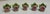 Vintage German Porcelain Flower Place Card Holders - Set of 9 For Sale In Philadelphia - Image 6 of 11