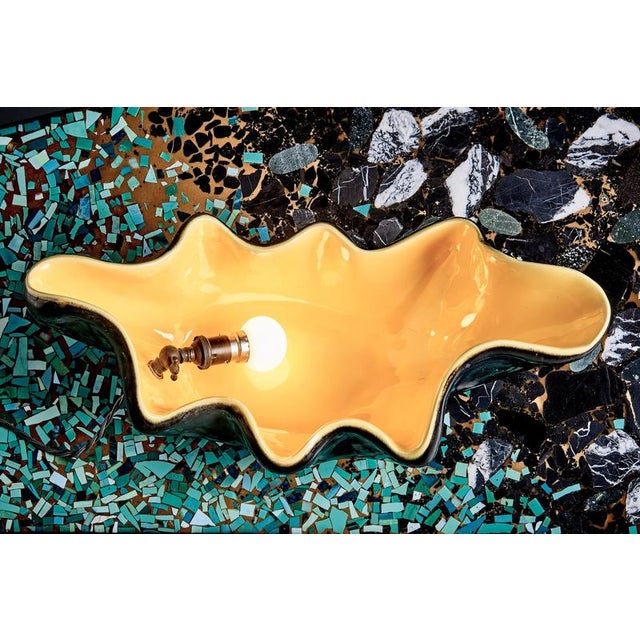 Sculptural Table Lamp attributed to Vallauris, France, 1950s For Sale - Image 10 of 11