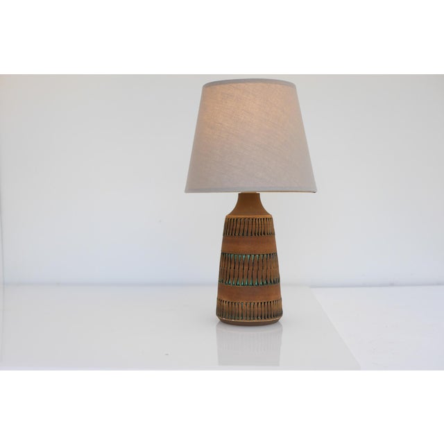 1970s Mid-Century Modern Scandinavian Pottery Table Lamp by Anagrius, 1970s For Sale - Image 5 of 11