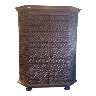 Late 20th Century Alfonso Marina Queretano Armoire For Sale