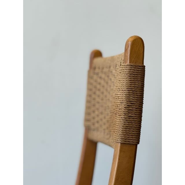 1960s Vintage Japanese Folding Chair For Sale - Image 5 of 10