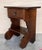 Mid 20th Century Pair of Narrow Spanish Nightstands with Carved Drawer and Low Shelve For Sale - Image 4 of 18