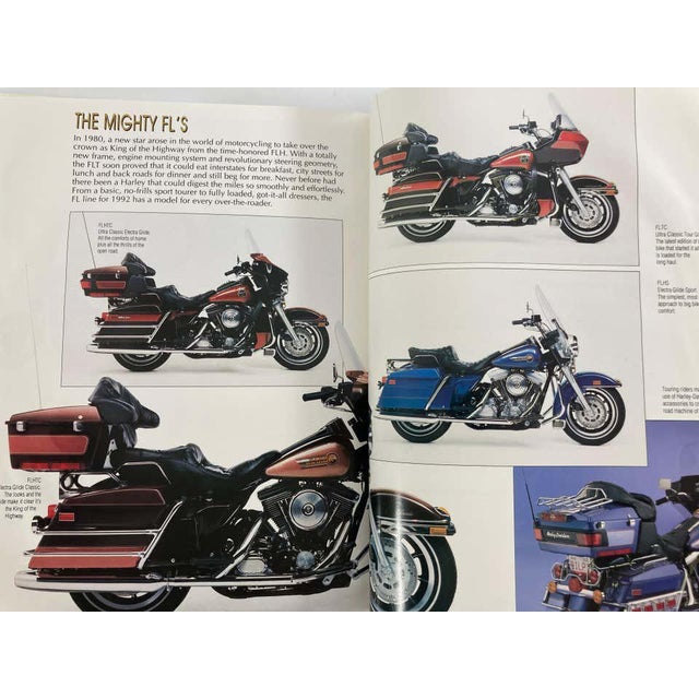 The Big Book Of Harley-Davidson Hardcover Book | Chairish