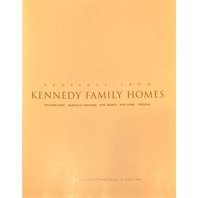 Sotheby's: Property From Kennedy Family Homes Hyannis Port, Martha's Vineyard, New Jersey, New York, and Virginia....