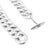 Retired David Yurman Cordelia 925 Silver 1.34ct Diamond Curb Chain Necklace For Sale In Houston - Image 6 of 7