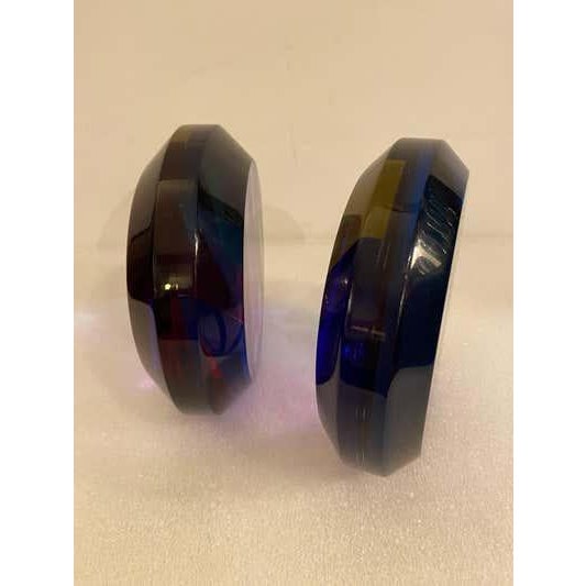 Late 20th Century Pair Lucite Sculptures in the style of Charles Hollis Jones For Sale In Philadelphia - Image 6 of 7