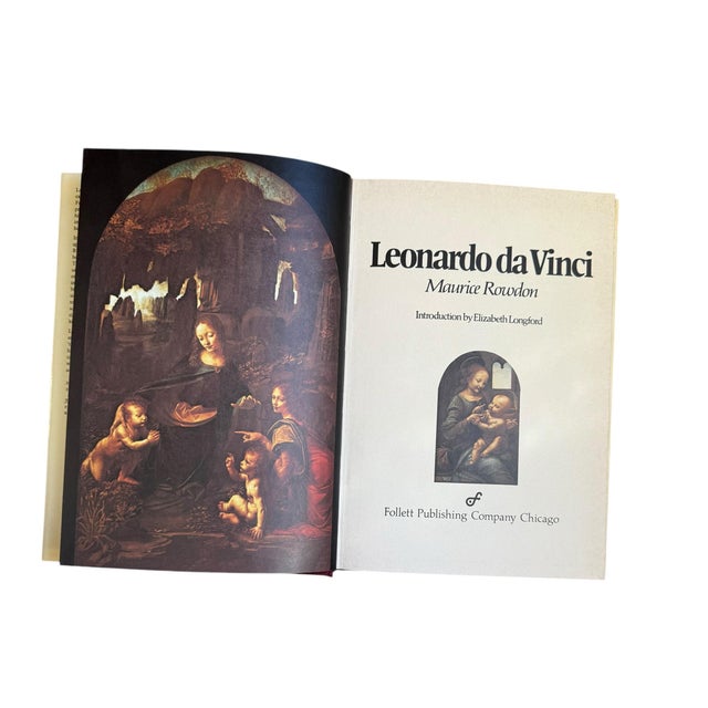 1970s 1975 Leonardo Da Vinci Hardcover Art Book For Sale - Image 5 of 10