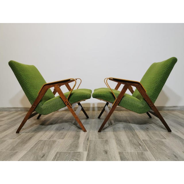 Set of Armchairs by Frantisek Jirak for Tatra, 1960s For Sale - Image 13 of 18
