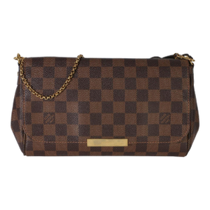 Damier Ebene Canvas Favorite MM