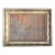 19th Century American Lemon Gold Stenciled Gilt Painting Frame For Sale
