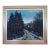 1960s Mid Century Swedish Modernist Landscape Oil Painting by Nils Ingvar Walterström For Sale