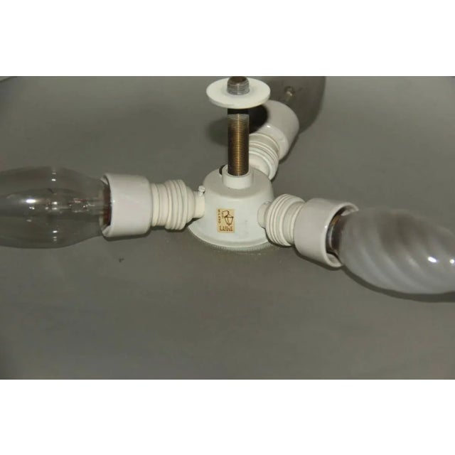 Metal Mid-Century Italian Table Lamp from Lumi, 1950s For Sale - Image 7 of 10