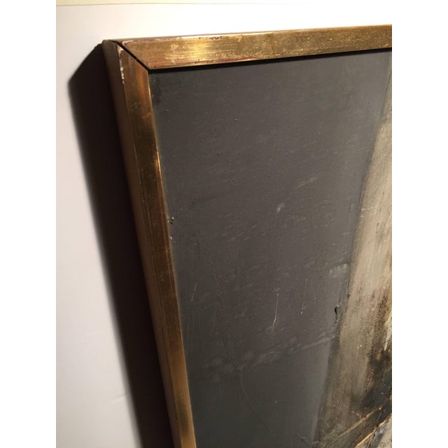 Paint Italian Modern Abstract Expressionist Painting by Giuseppe De Gregorio For Sale - Image 7 of 7