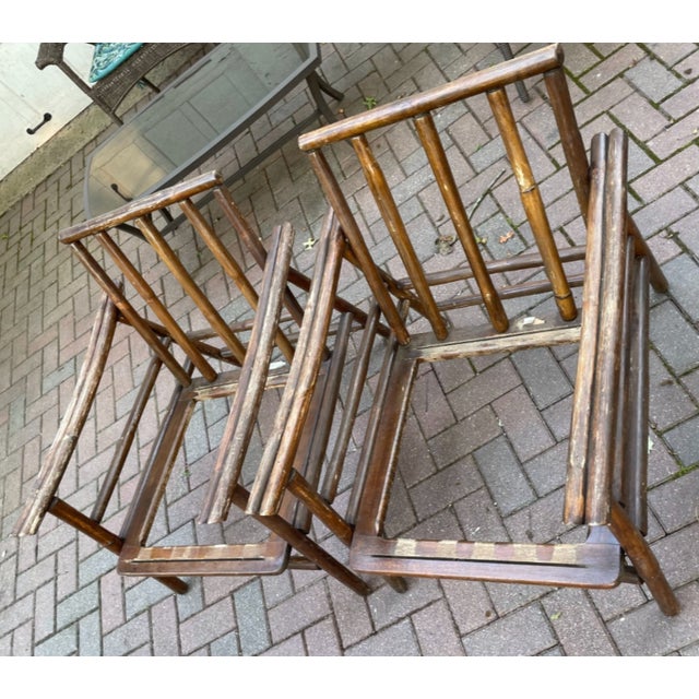 A handsome pair of bamboo lounge chairs by Ficks Reed, the Cincinnati-based maker whose furniture has graced The...