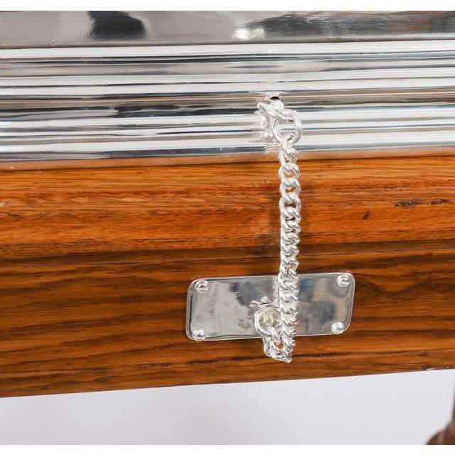 Vintage Silver Plated Roast Beef Trolley For Sale - Image 16 of 18