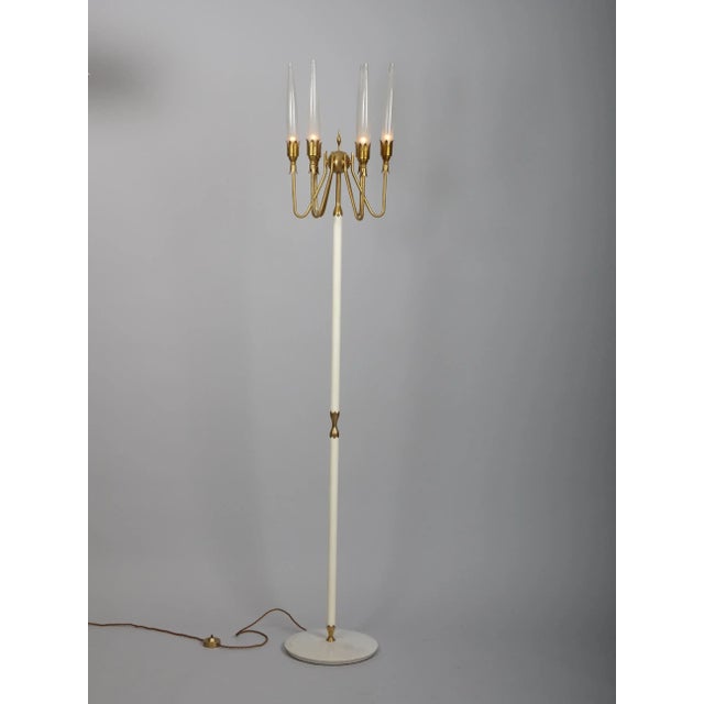 Floor Lamp by Angelo Lelli for Arredoluce, 1950s For Sale - Image 3 of 9