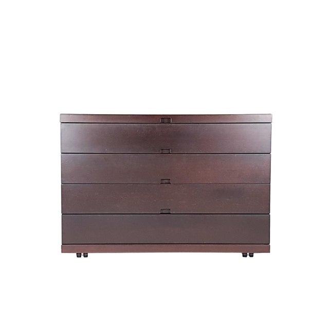 This set is composed by one chest of drawers and one cabinet. They were designed by Vico Magistretti and produced by...