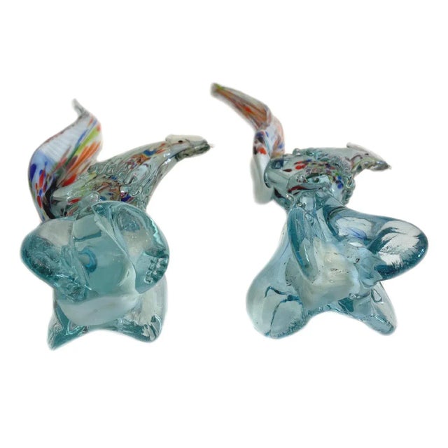 1950s 1950s Matching Murano Glass Pheasants Birds - a Pair For Sale - Image 5 of 6