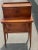 Chestnut 1960s Vintage Mid Century Danish+Teak Secretary Desk For Sale - Image 8 of 9