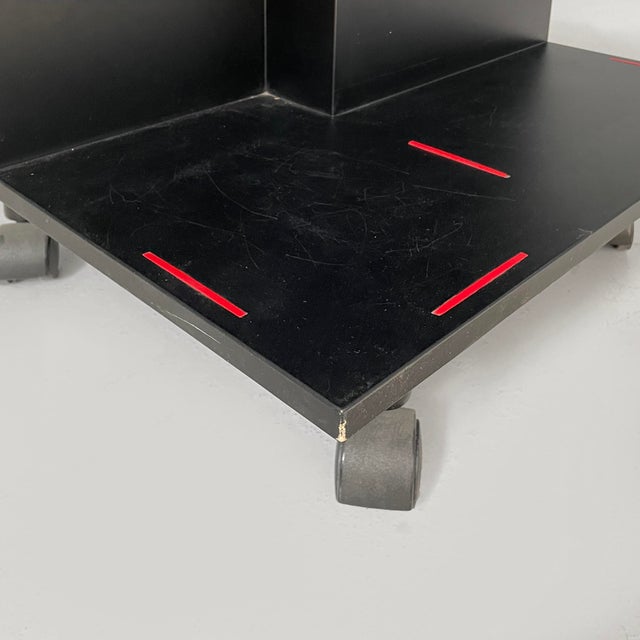 Italian Modern Revolving Bookcase by Anna Castelli Ferrieri for Kartell, 1980s For Sale - Image 13 of 18