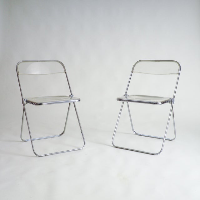 Set of Plia Folding Chairs by Giancarlo Piretti for Anonima Castelli, 1960s For Sale - Image 11 of 15