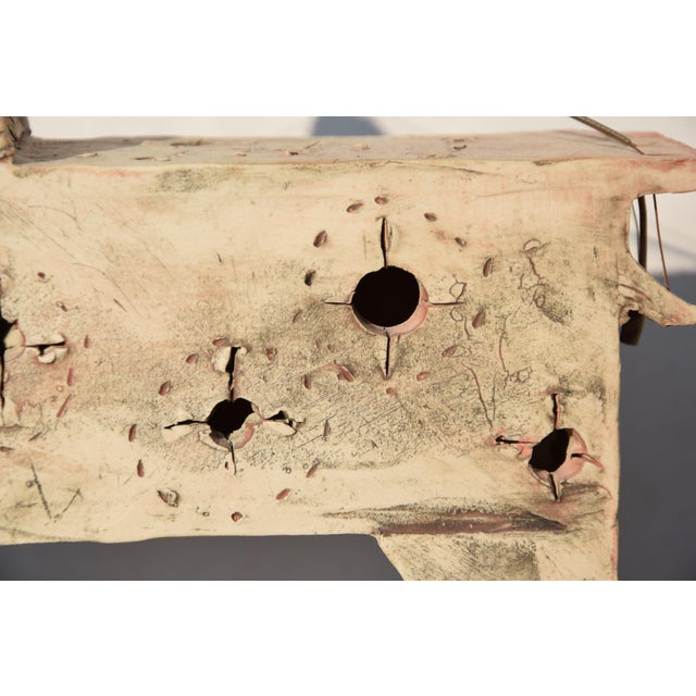 Urmas Puhkan, Abstract Object (Musical Instrument), 2000, Ceramic & Metal For Sale - Image 13 of 17