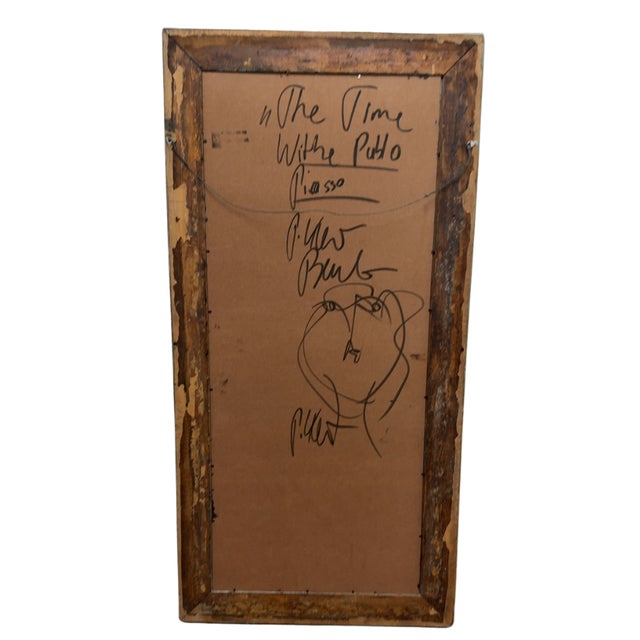 Abstract "The Time With Pablo Picasso", Peter Keil For Sale - Image 3 of 3