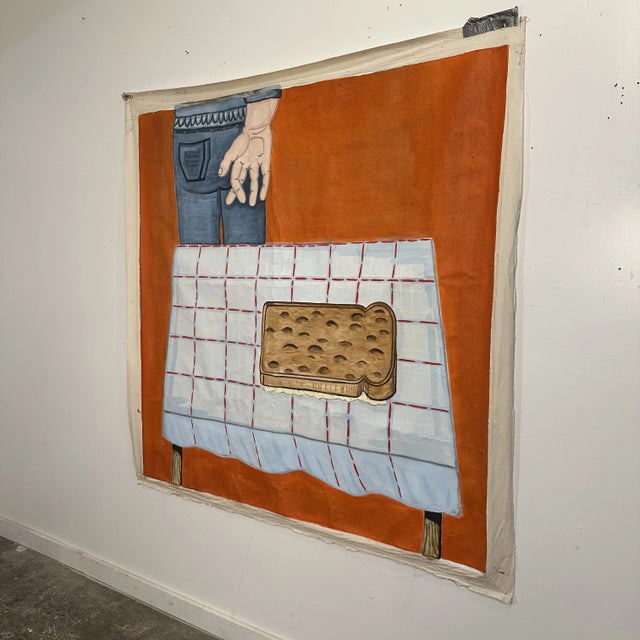 Jovi Schnell Buttered Toast Painting For Sale In Cleveland - Image 6 of 11