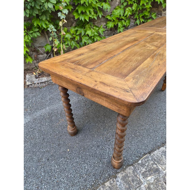 Antique French Oak Drapers Table, 1800s For Sale - Image 4 of 18
