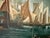 1980s 20th Century Dutch Style Naval Battle Oil Painting, Signed s.d. Richelle For Sale - Image 5 of 14