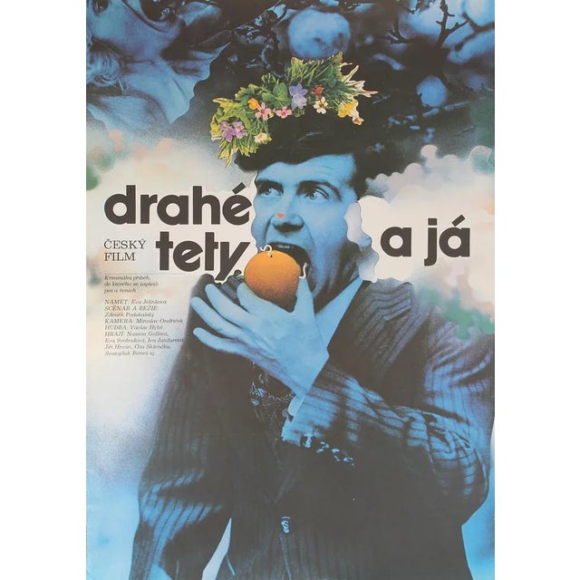 1970s Drahe Tety a Ja Film Poster by Zdenek Ziegler, 1974 For Sale - Image 5 of 5