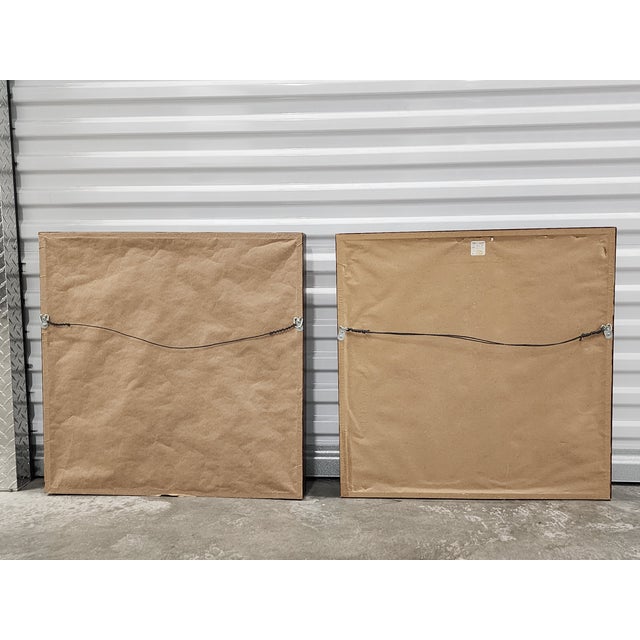 Ethan Allen African Mud Cloth Print Lithography by Joseph - A Pair For Sale - Image 12 of 12