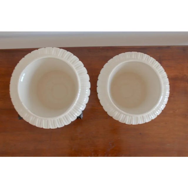 Italian Capan Blessed Bean Vases, 900, Set of 2 For Sale - Image 4 of 11