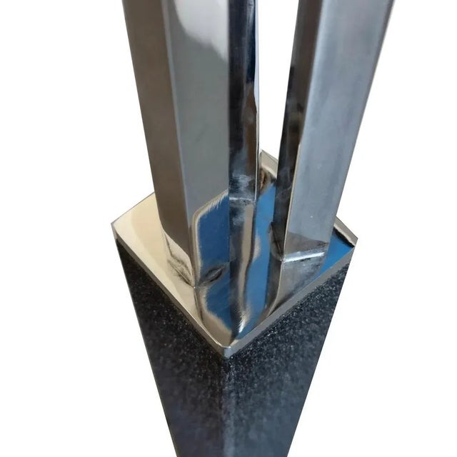 Metal Arc Floor Lamp attributed to Goffredo Reggiani for Reggiani, Italy, 1970s For Sale - Image 7 of 10