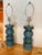 Modern Modern Ceramic Table Lamps in Majestic Blue - A Pair For Sale - Image 3 of 6
